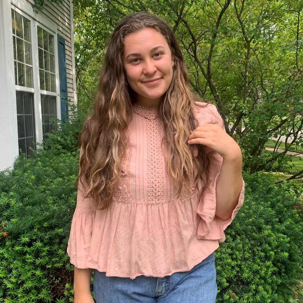 Pink Blouse